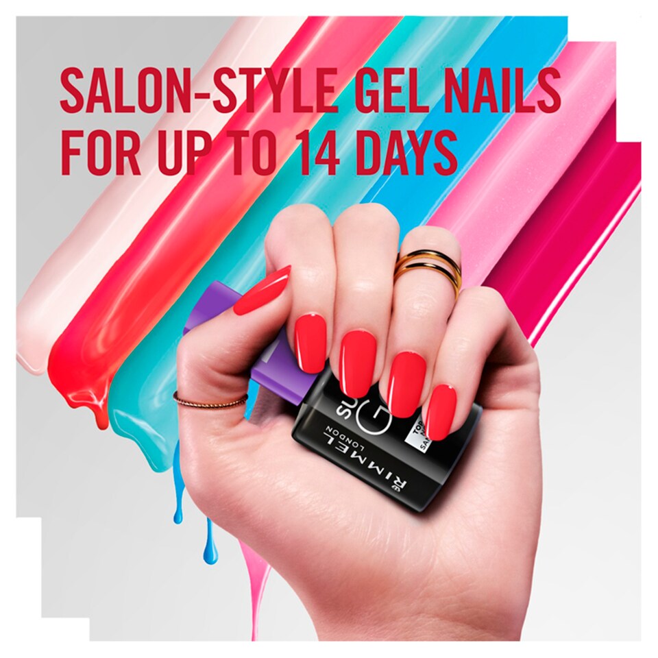 image 1 of Rimmel Super Gel Nail Polish Top Coat 12Ml