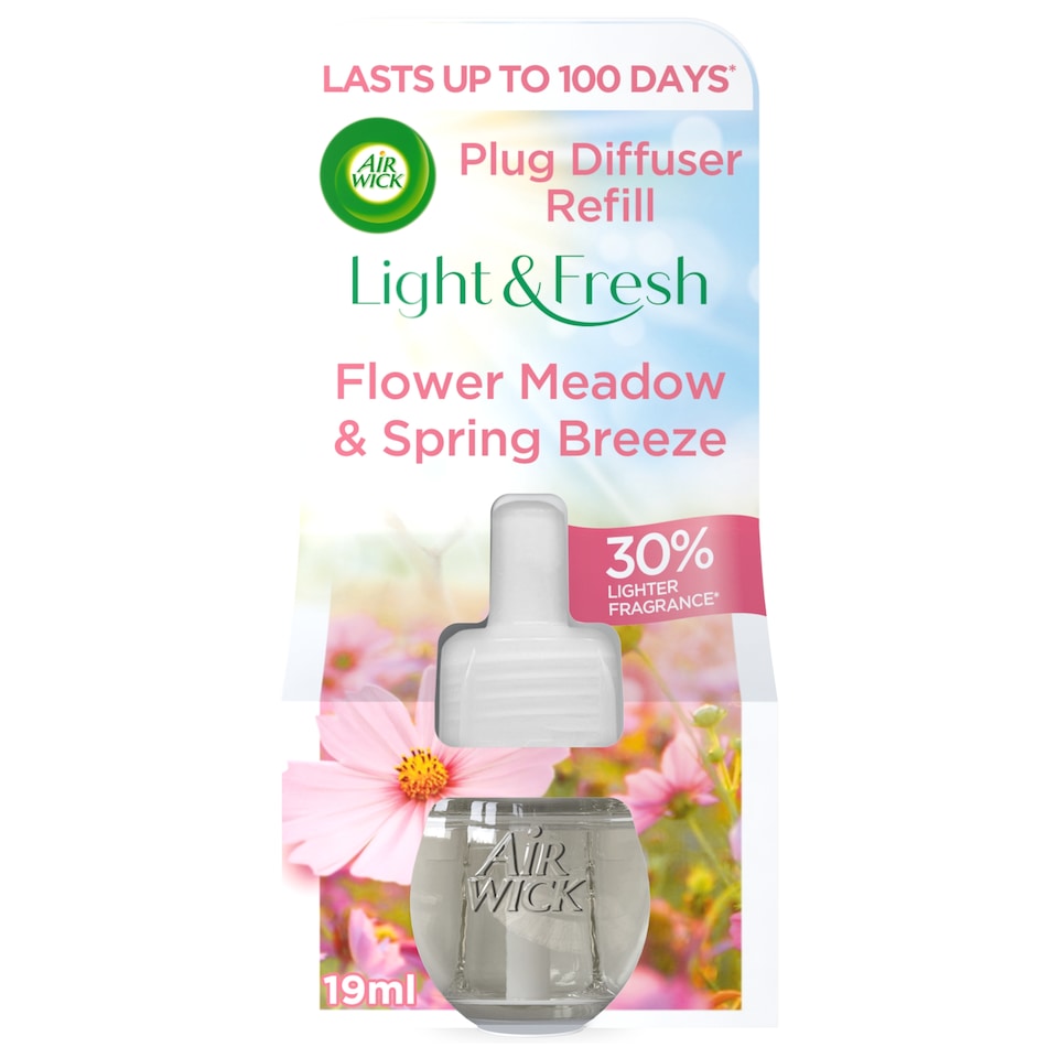 Airwick Air Freshener Plug In Refill Meadow & Spring 19ml