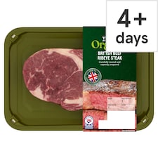 Tesco Organic Beef Ribeye Steak