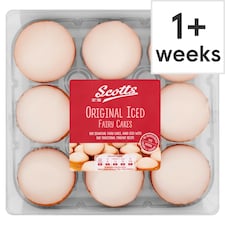 Scotts Original Iced & White Fairy Cakes 9 Pack