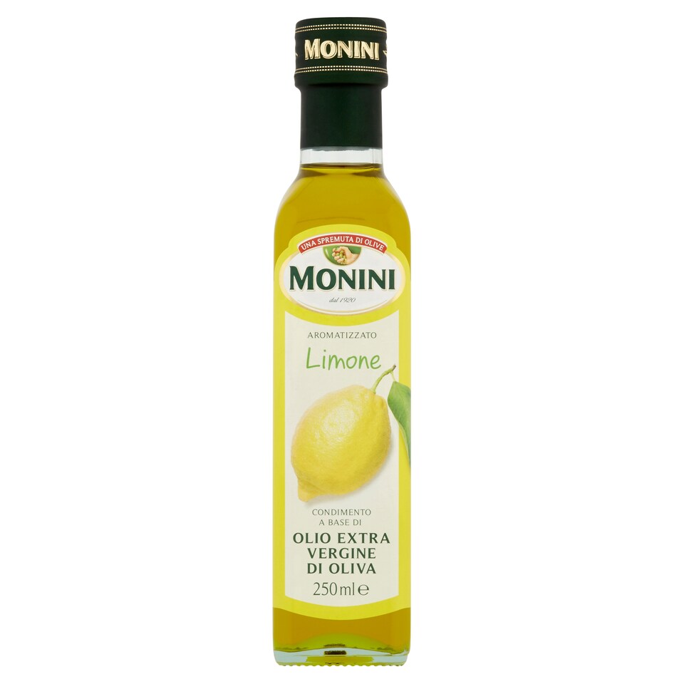 image 1 of Monini Dressing with Extra Virgin Olive Oil with Lemon 250ml