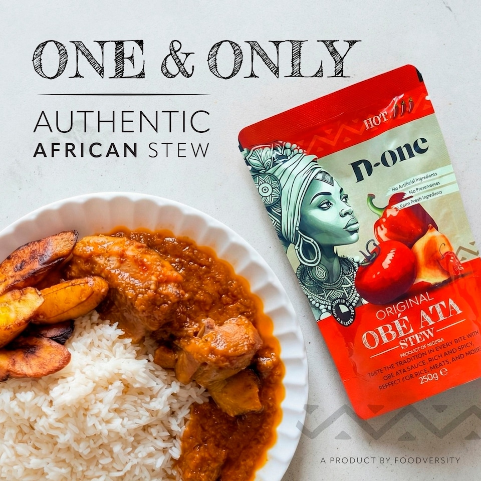 image 1 of D-One Obe Ata Stew Hot 250g