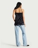 image 3 of F&F Lace Trim Camisole in Black