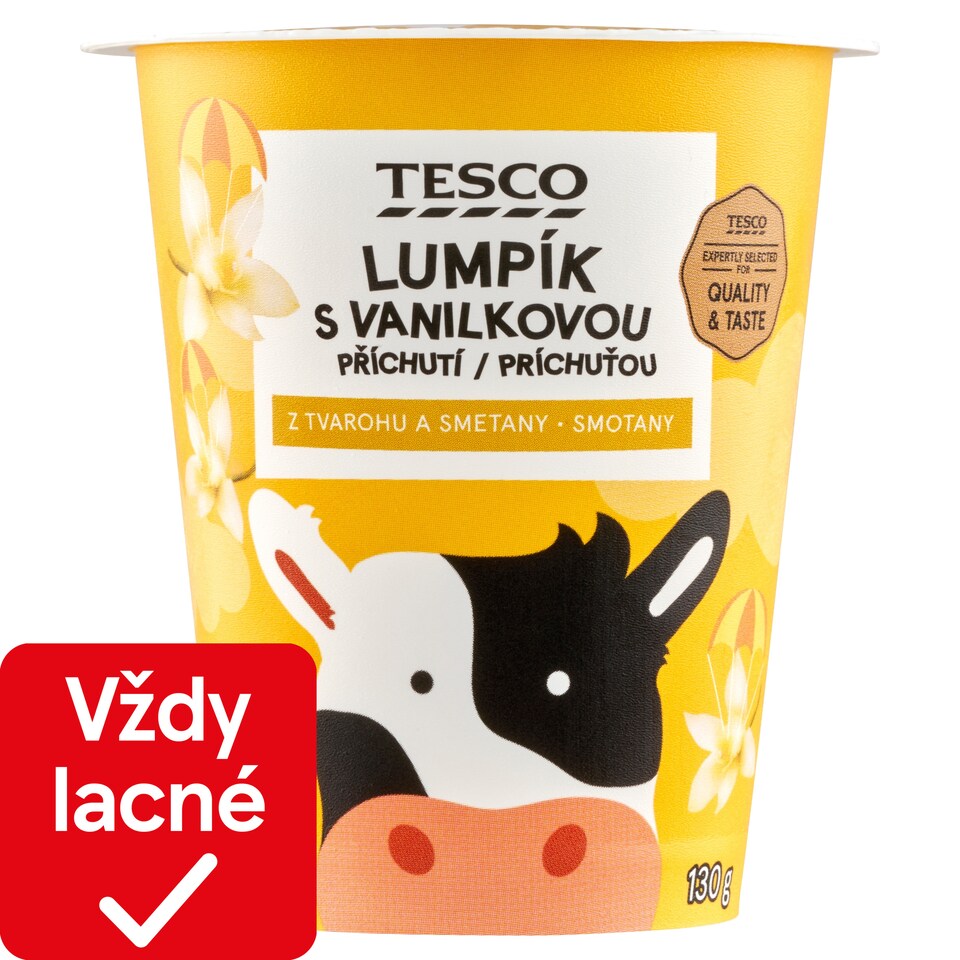 Tesco Lumpík s vanilkovou príchuťou 130 g