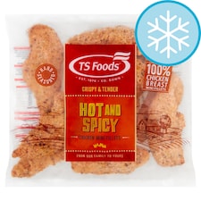 Ts Foods Hot& Spicy Chicken Fillets 850G