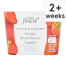 Tesco Finest Senga Strawberry Yogurt 150g