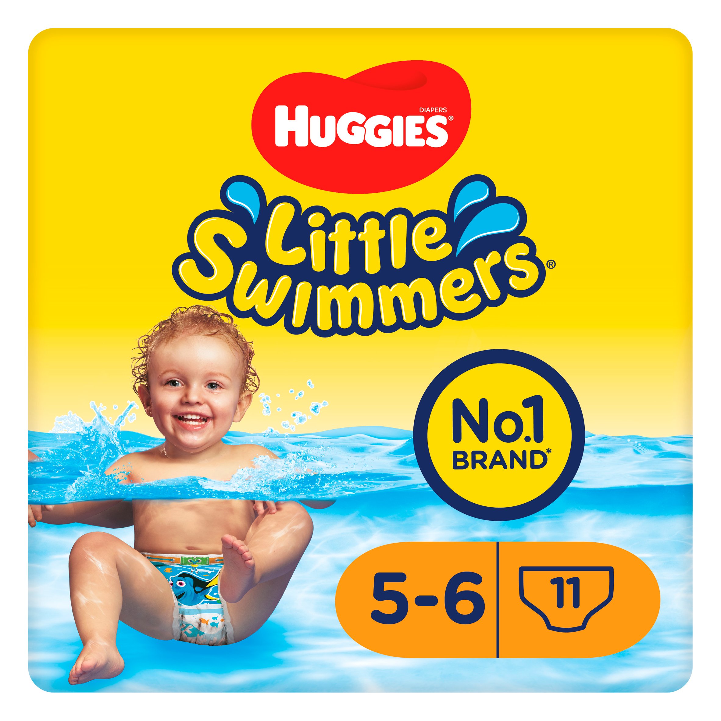 Huggies Little Swimmers Size 5-6 12 
