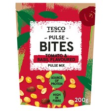 Tesco Pulse Bites Tom & Basil Flavoured Pulse Mix 200G