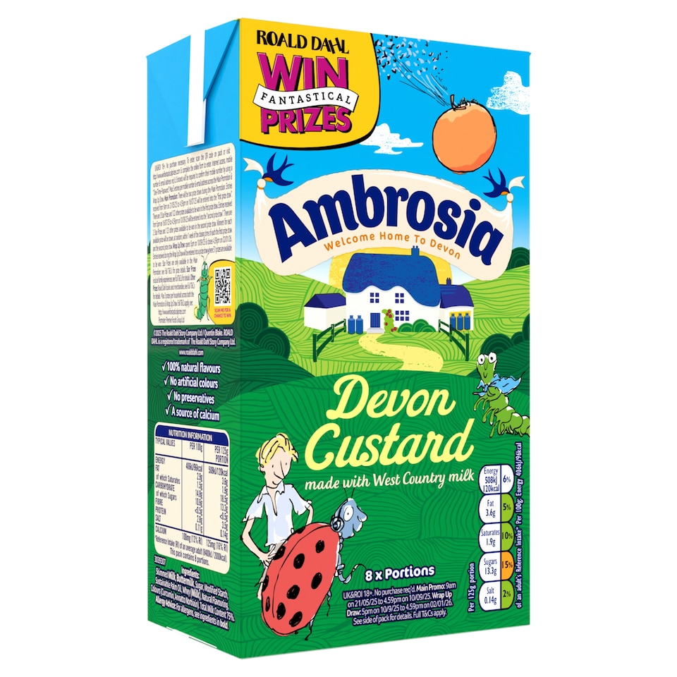 image 1 of Ambrosia Devon Custard 1Kg