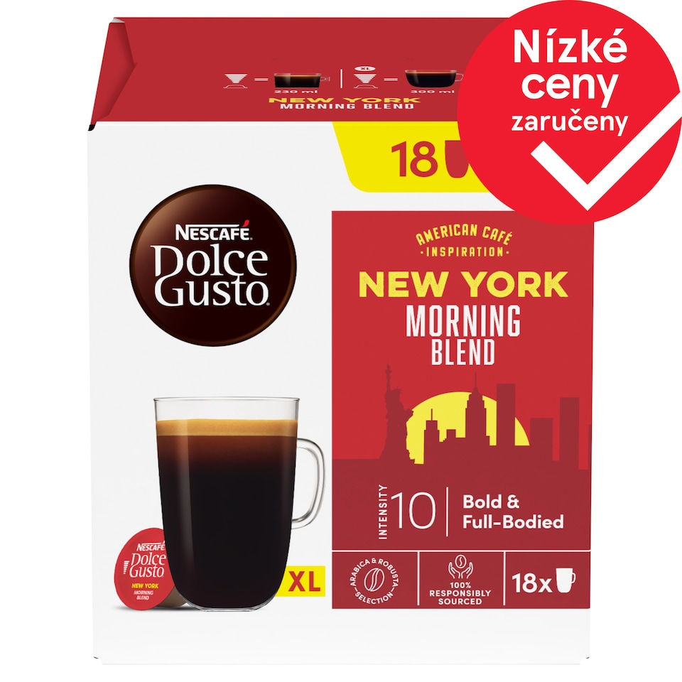 Obrázek 1 pro produkt NESCAFÉ Dolce Gusto Grande New York - kávové kapsle - 18 ks