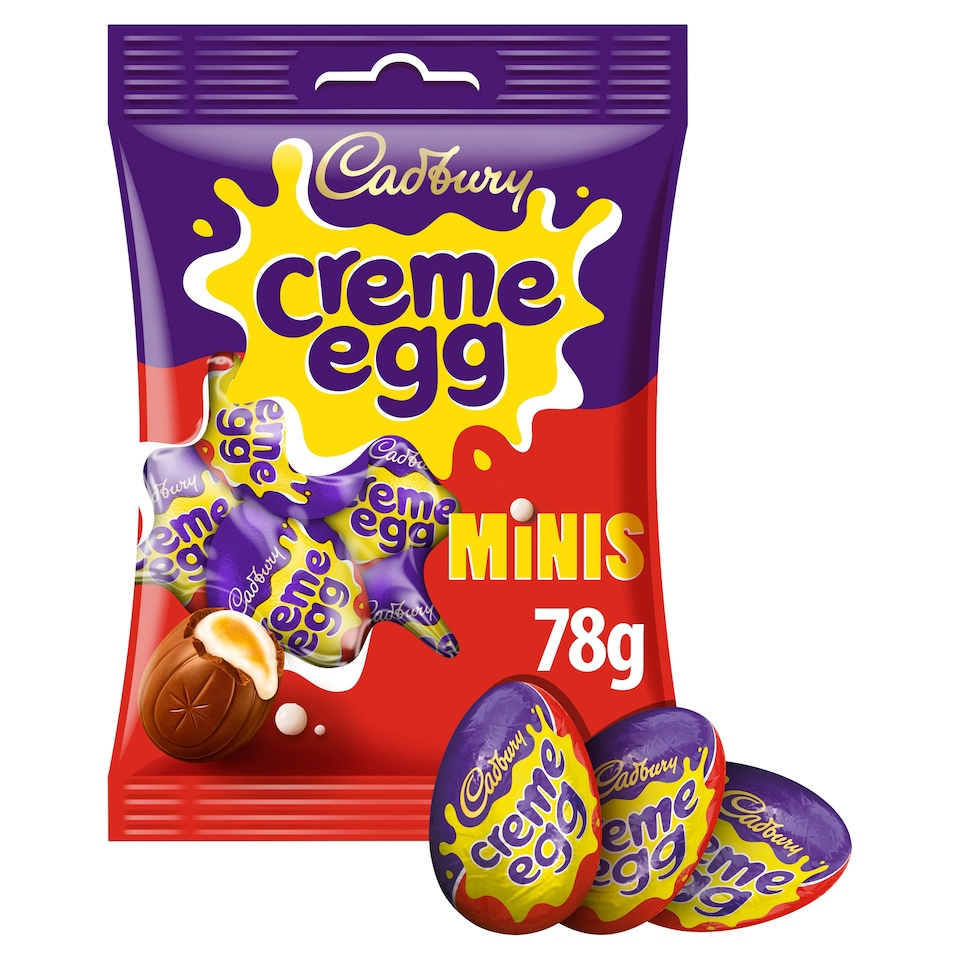 Cadbury Mini Creme Eggs Chocolate Eggs 78g