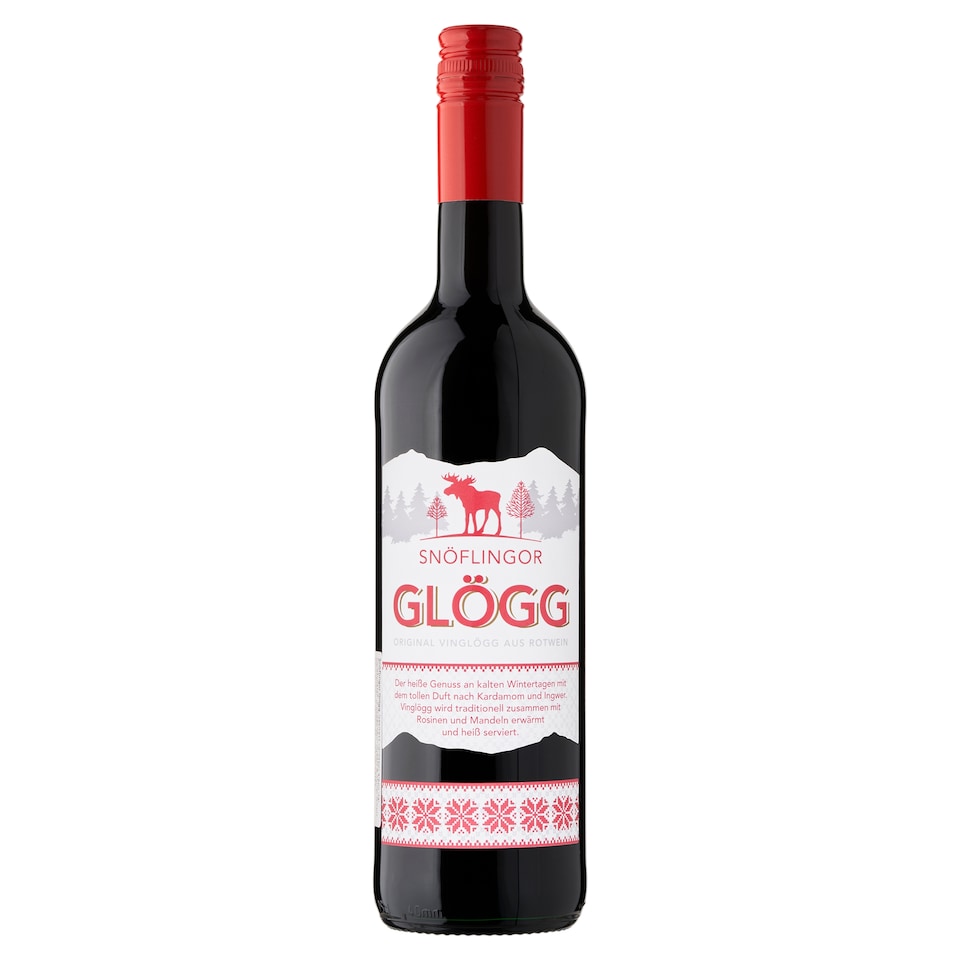 Snöflingor Glögg Flavored Red Wine-Based Drink 12% 75 cl
