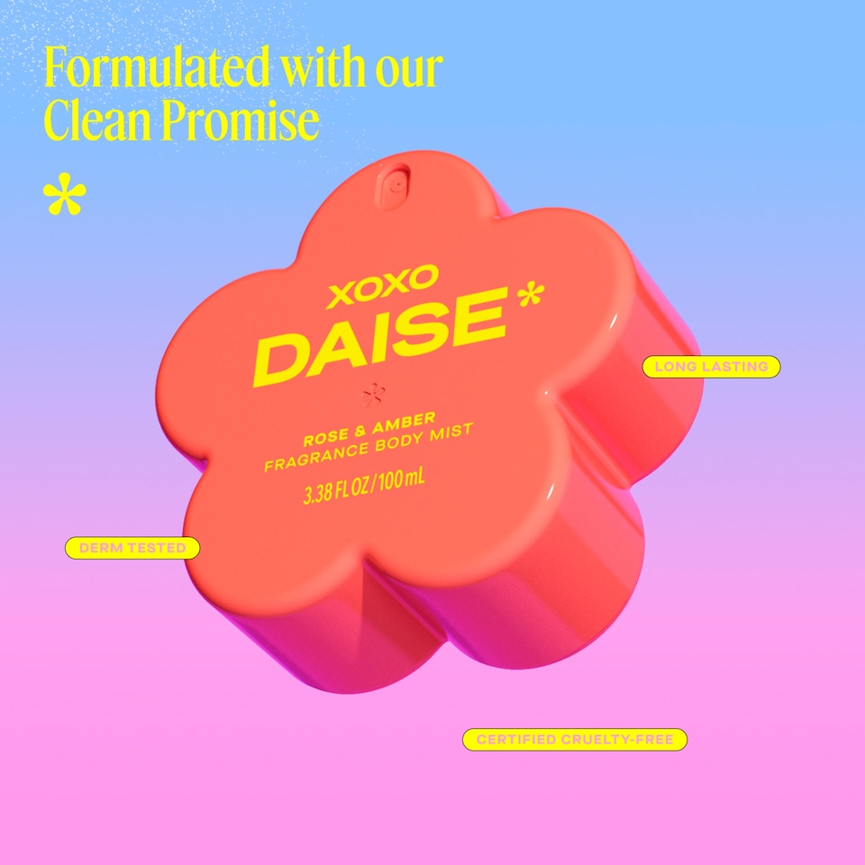 image 1 of DAISE FRAGRANCE BODY MIST ROSE & AMBER 100 ML