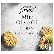 Tesco Finest Mini Extra Virgin Olive Oil Ciappe 100g