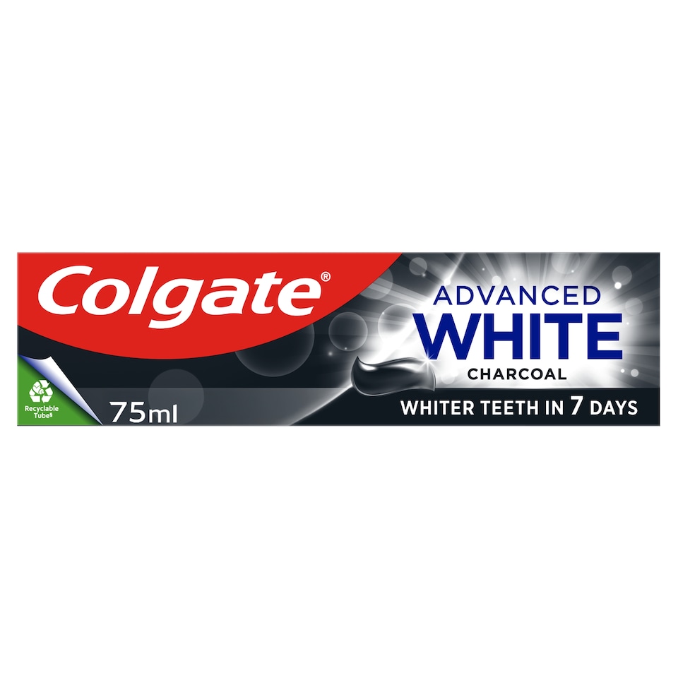 Obrázek 1 pro produkt Zubní pasta Colgate Advanced White Charcoal 75 ml
