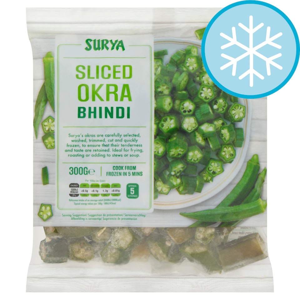 Surya Cut Okra 300g