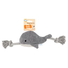 Good Boy Wagtastic Hug Tug Whale Toy for Dogs