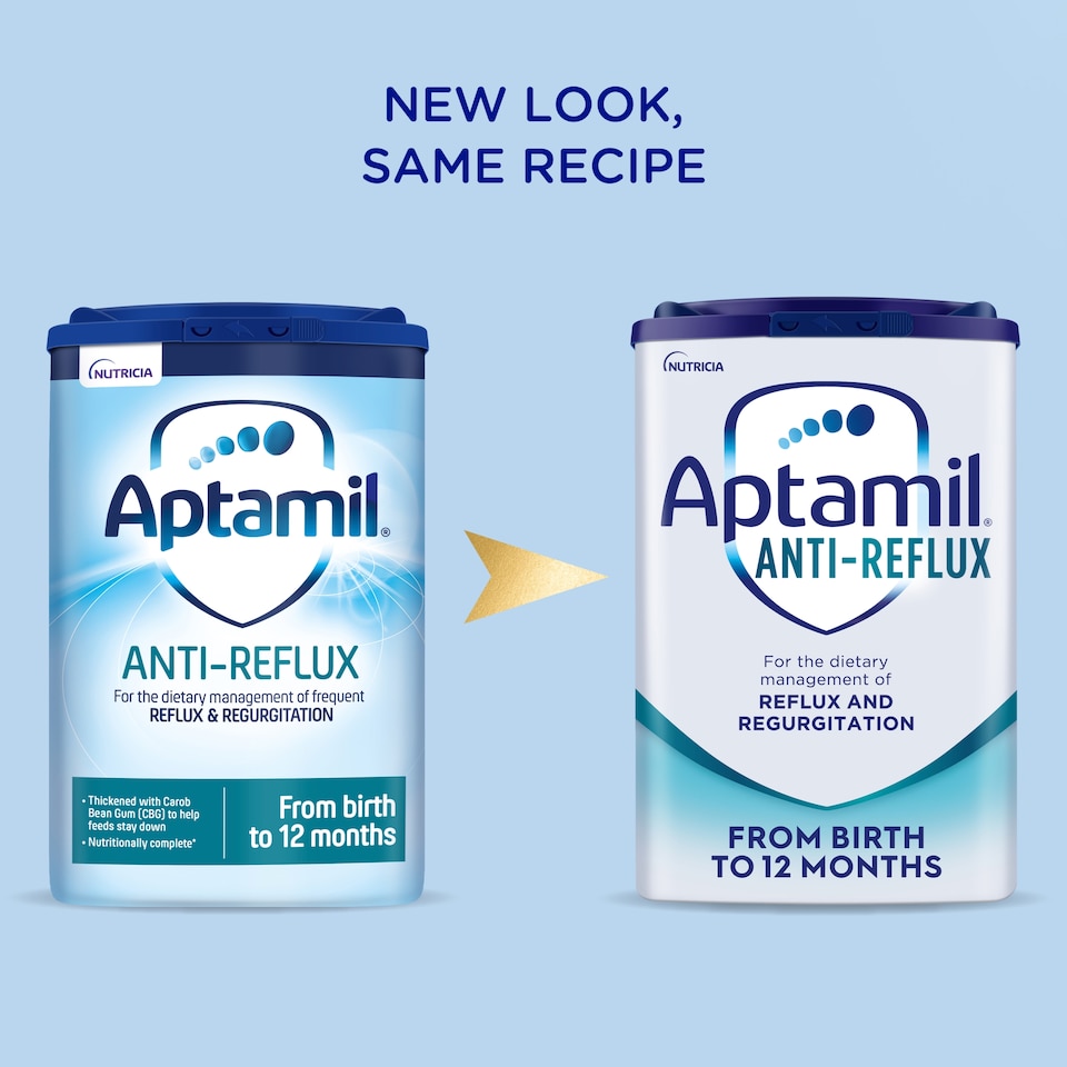 image 1 of Aptamil Anti-Reflux Baby Milk Formula Powder from Birth 800g