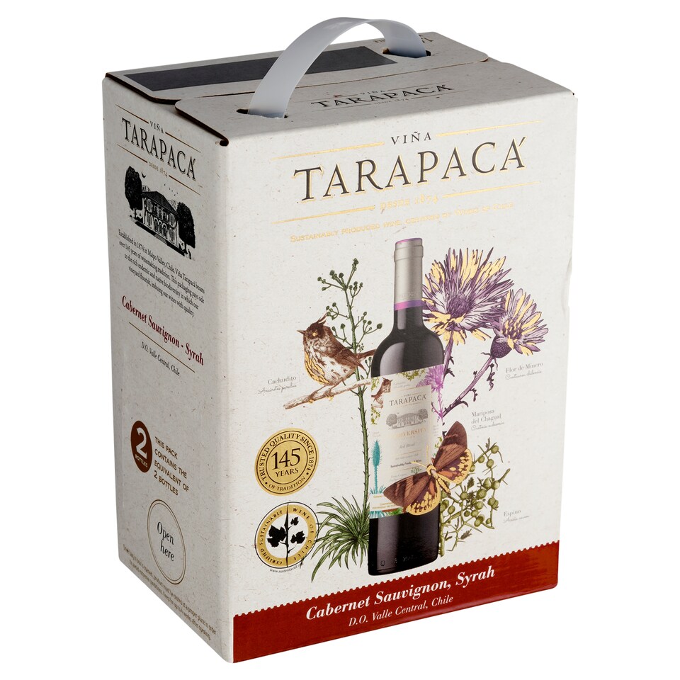 image 1 of Viña Tarapacá Cabernet Sauvignon Syrah víno 1500 ml