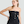 Black, F&F Denim Corset in Black