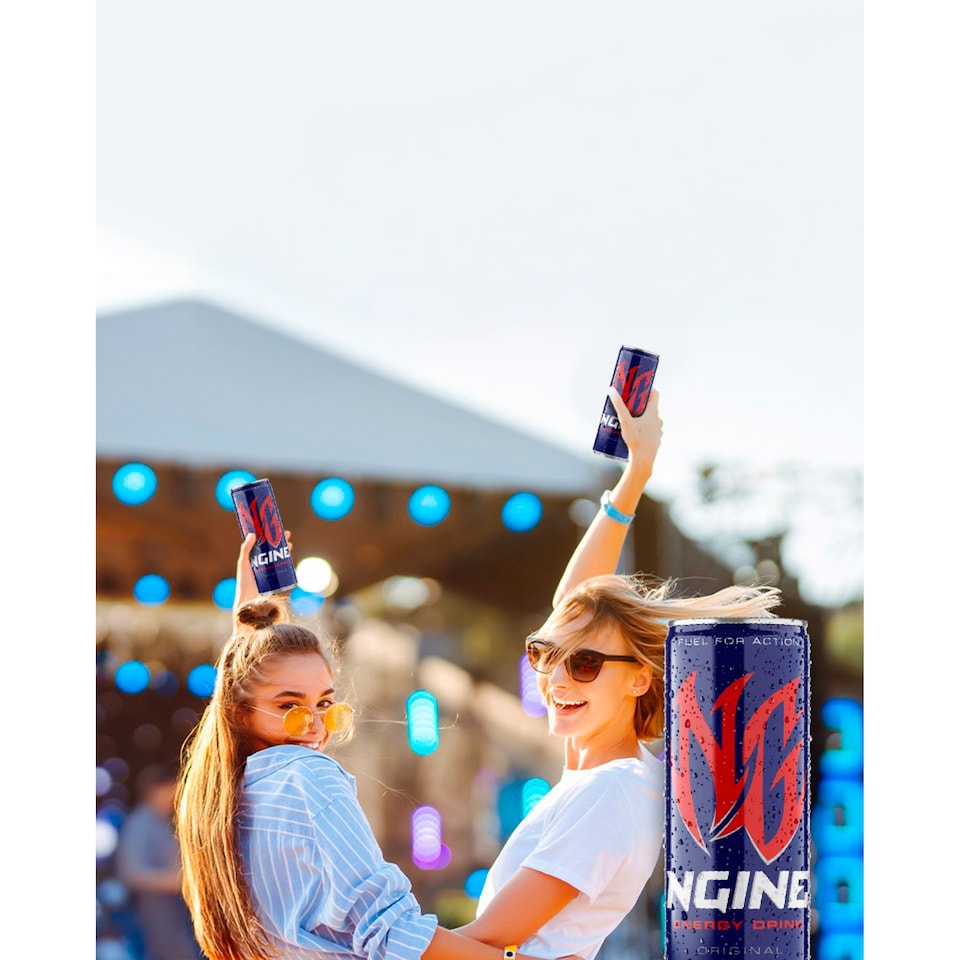 image 1 of N-Gine Energy Drink Blue 250Ml