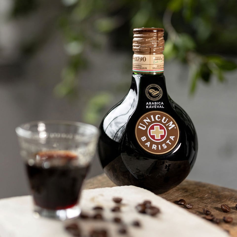 image 1 of Zwack Unicum Barista Herb Liqueur with Arabica Coffee 34,5% 0,2 l