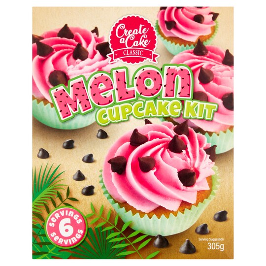 Create A Cake Melon Cupcake Kit 305G
