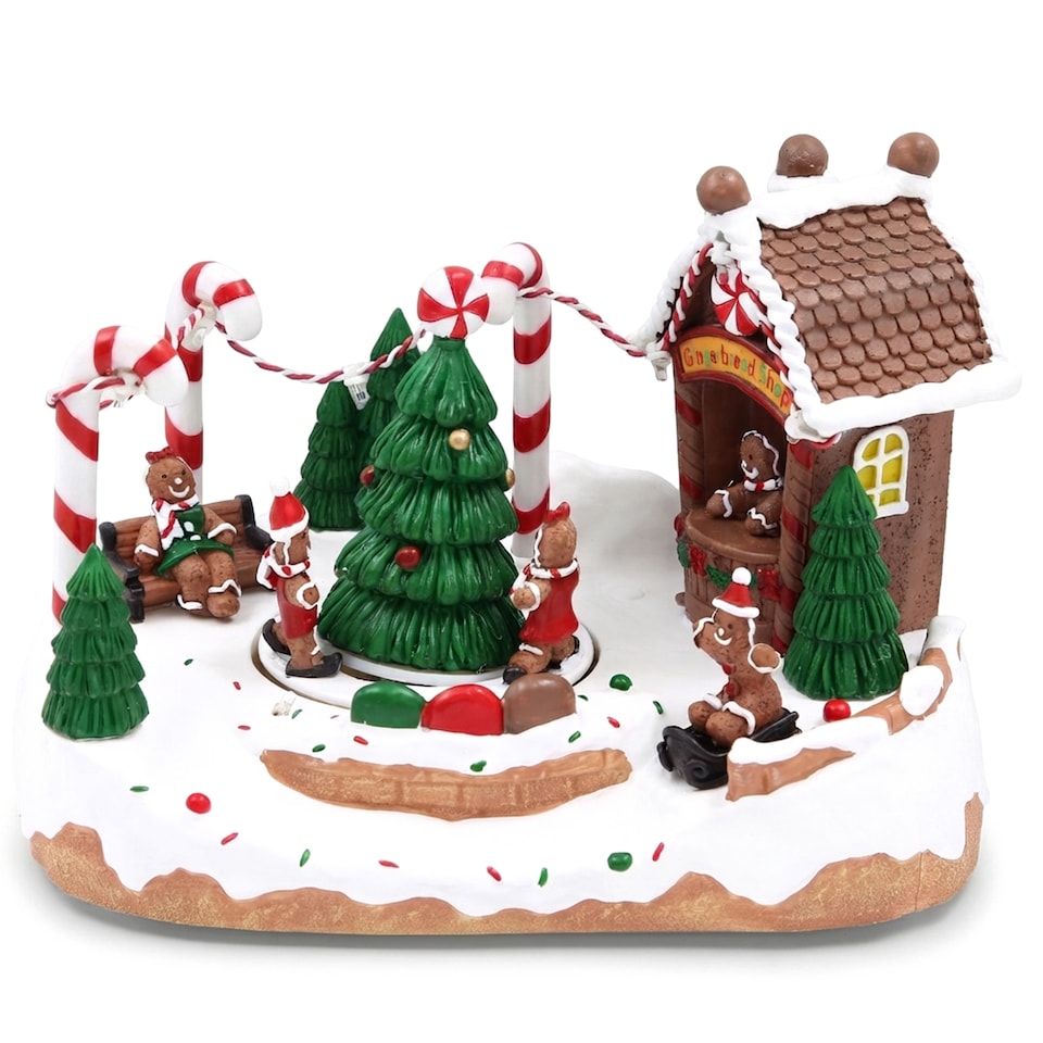 image 1 of Christmas Workshop Gingerbread Workshop Scene