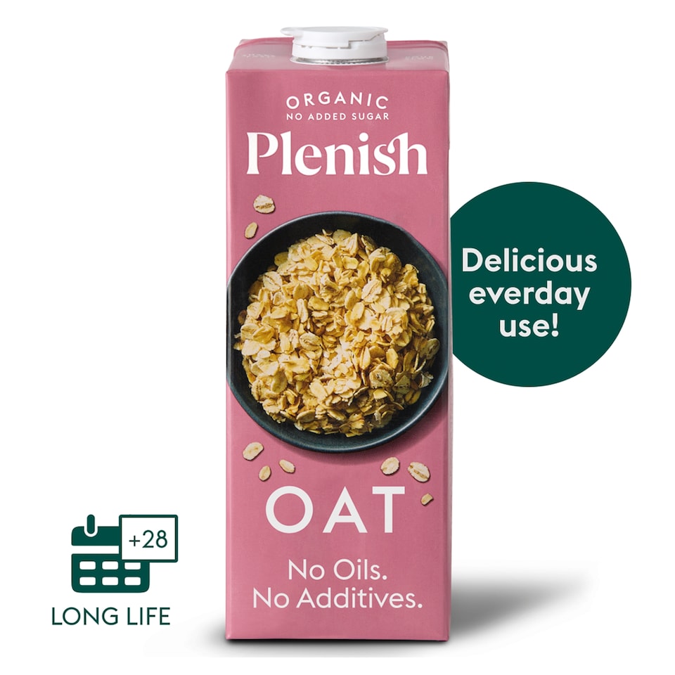 image 1 of Plenish Organic Gluten Free Longlife Oat Drink 1L 