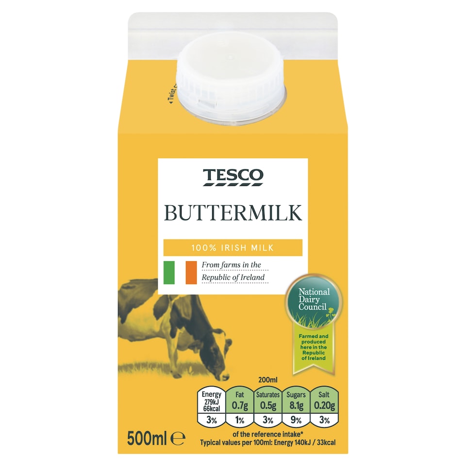 Tesco Buttermilk 500ml