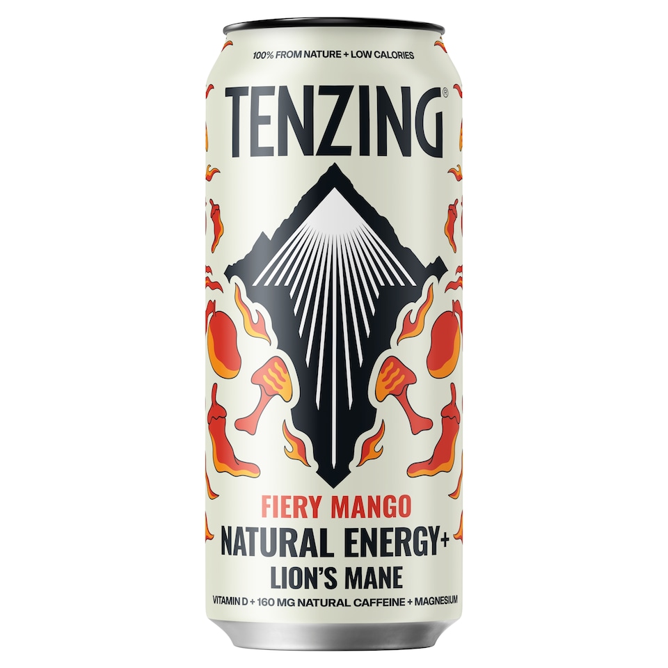 TENZING Super Natural Energy Fiery Mango 500ml