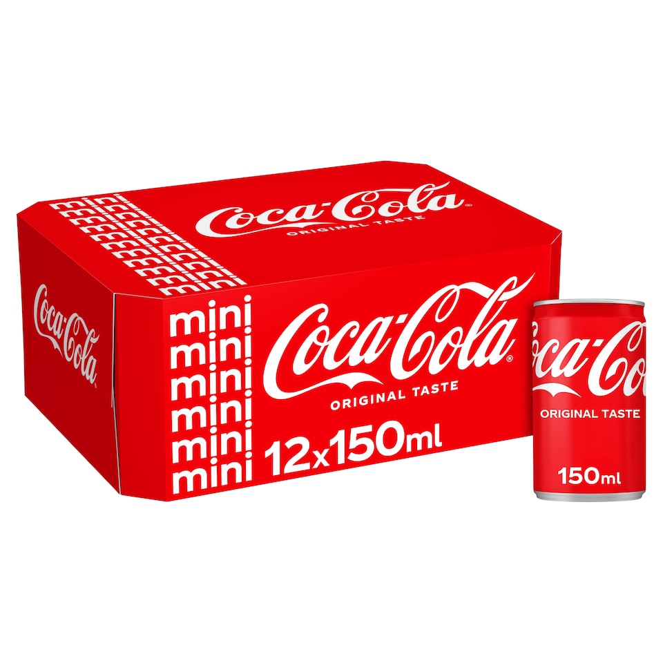 image 1 of Coca Cola Regular 12 X 150Ml