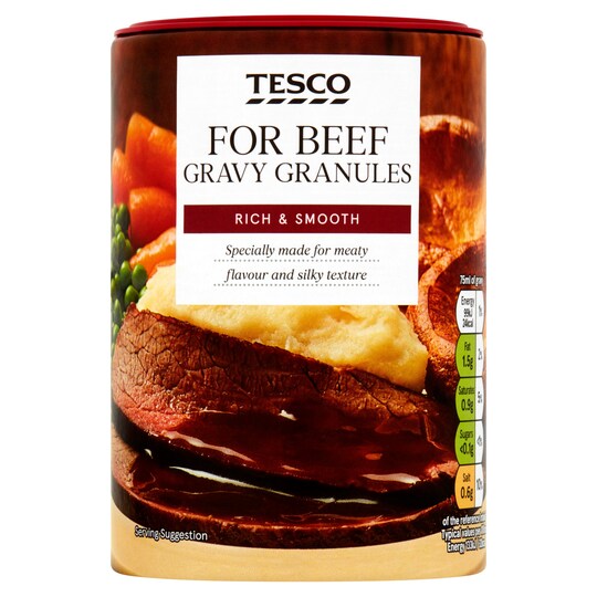 Tesco Beef Gravy Granules 200G Tesco Groceries