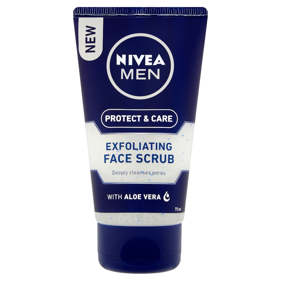 image 1 of NIVEA MEN Protect & Care Exfoliating Face Scrub 75ml