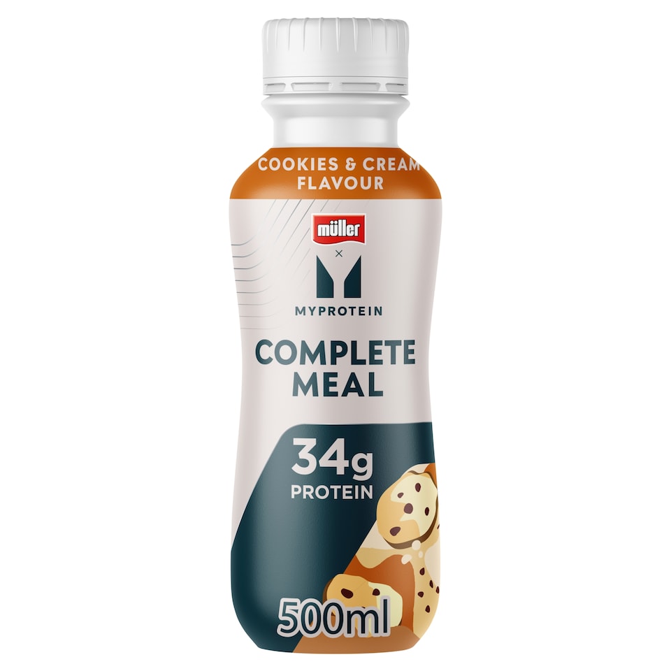 image 1 of MULLER X MY PROTEIN COMPLETE DRINK Cookies & Cream Flavour 500ml