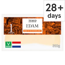 Tesco Mild Edam Wedge Cheese 310 G