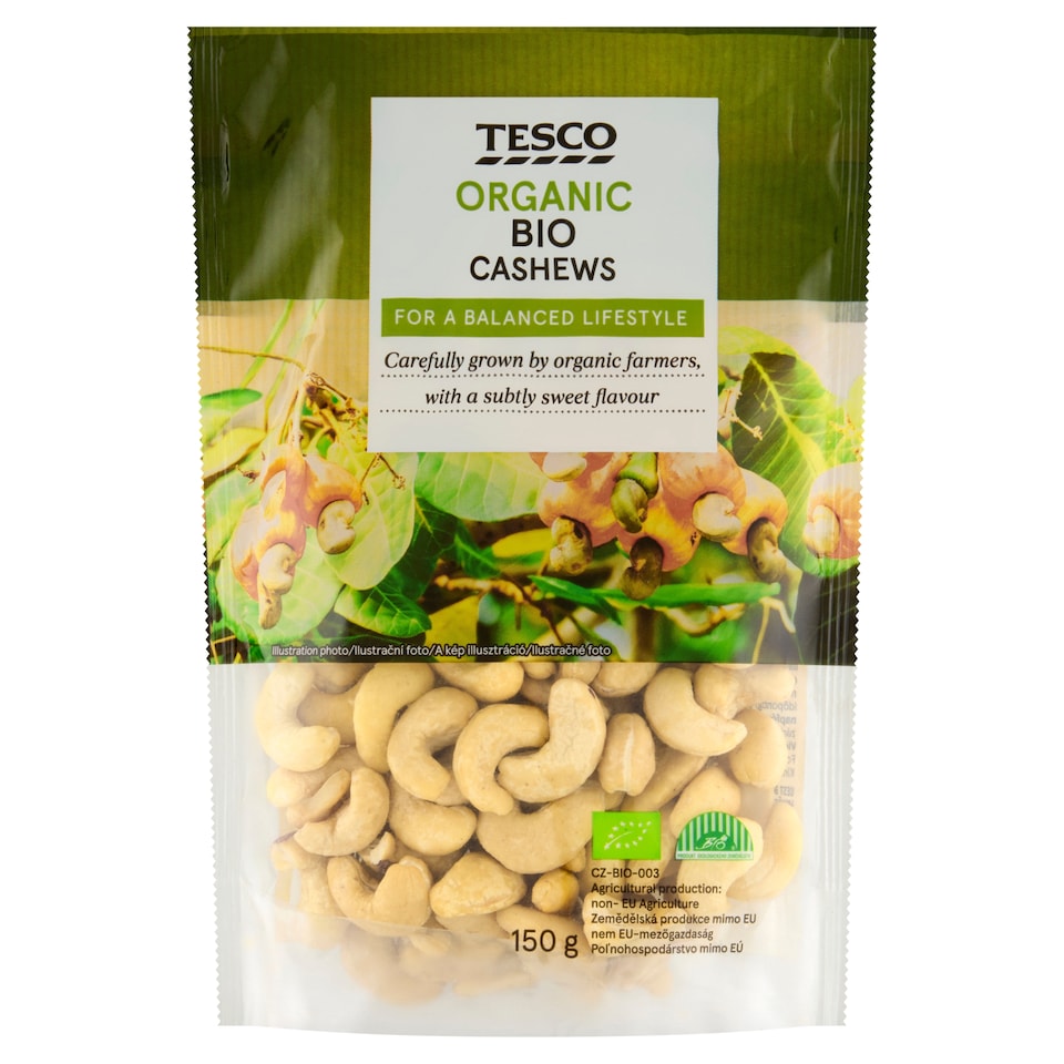 Tesco bio kesudióbél 150 g