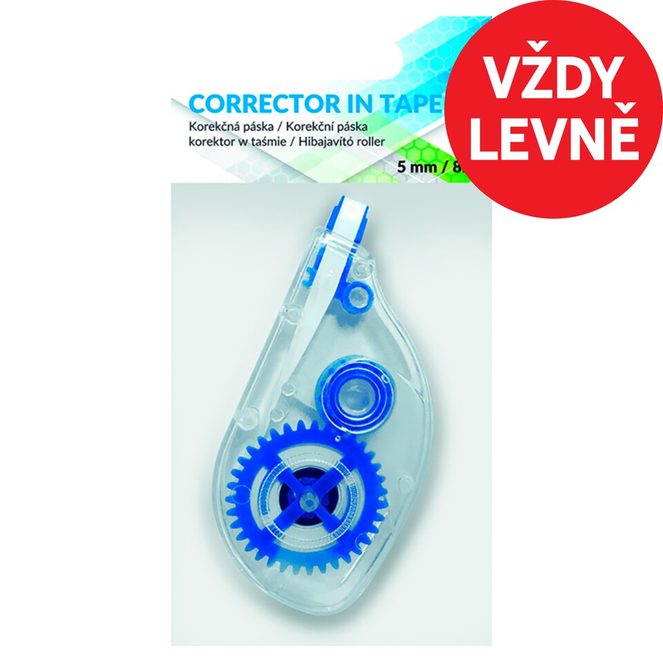 Corrector in Tape