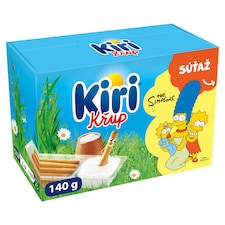 Kiri Křup Roztierateľný tavený syr a trvanlivé tyčinky 4 x 35 g (140 g)