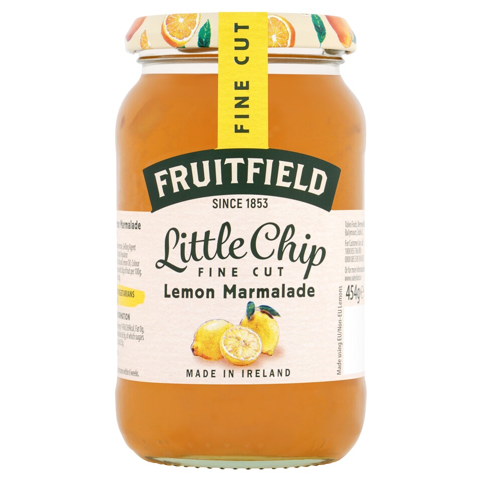 Little Chip Marmalade Lemon Fine Cut 454Gm