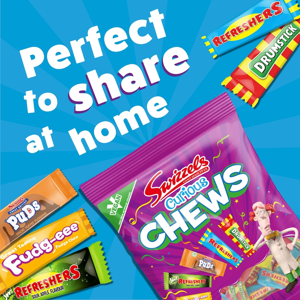 image 1 of Swizzels Curious Chews 171G