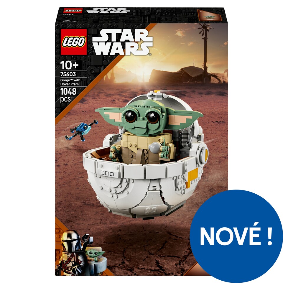 image 1 of LEGO Star Wars 75403 Grogu With Hover Pram