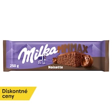Milka Noisette mliečna čokoláda z alpského mlieka s lieskovoorieškovou pastou 250 g