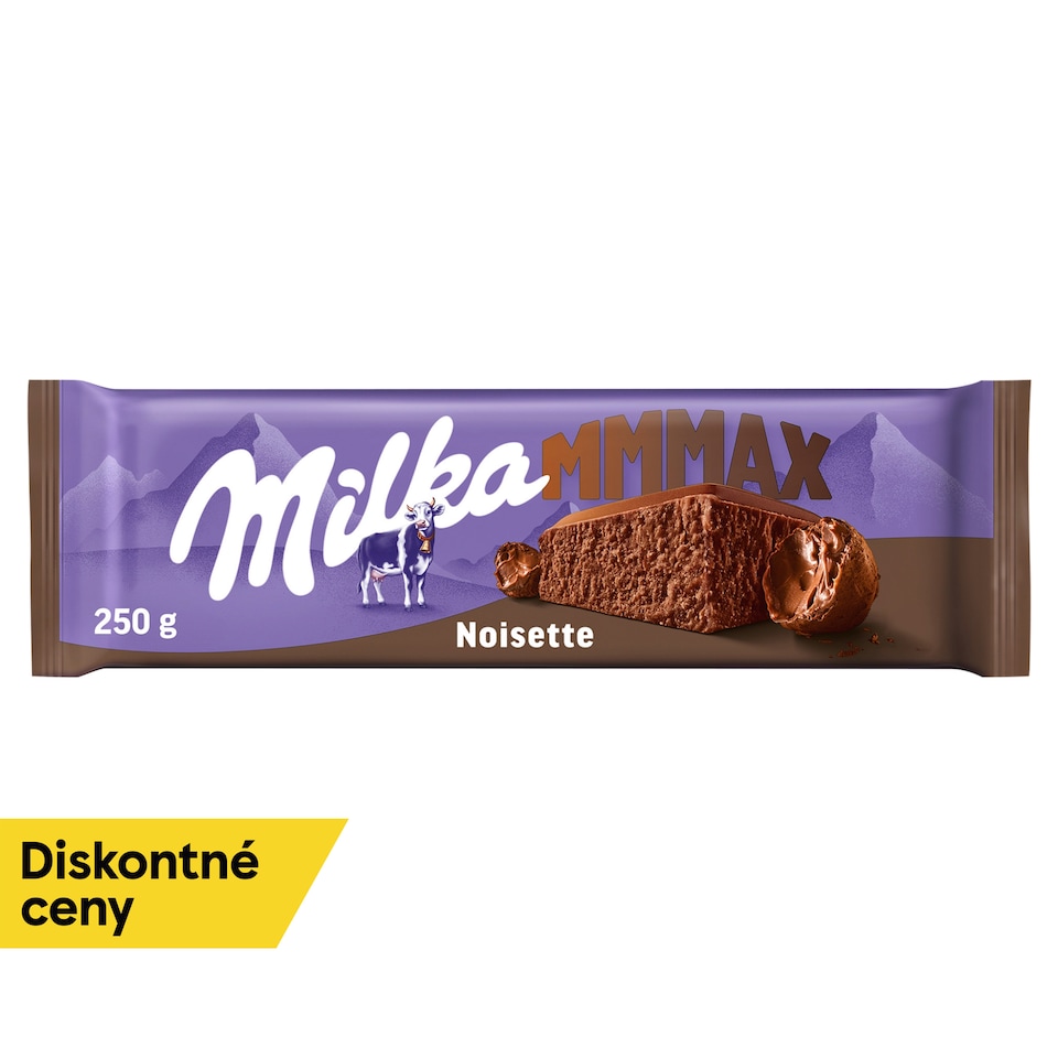 image 1 of Milka Mmmax Noisette Milk Chocolate with Hazelnut Paste 250 g