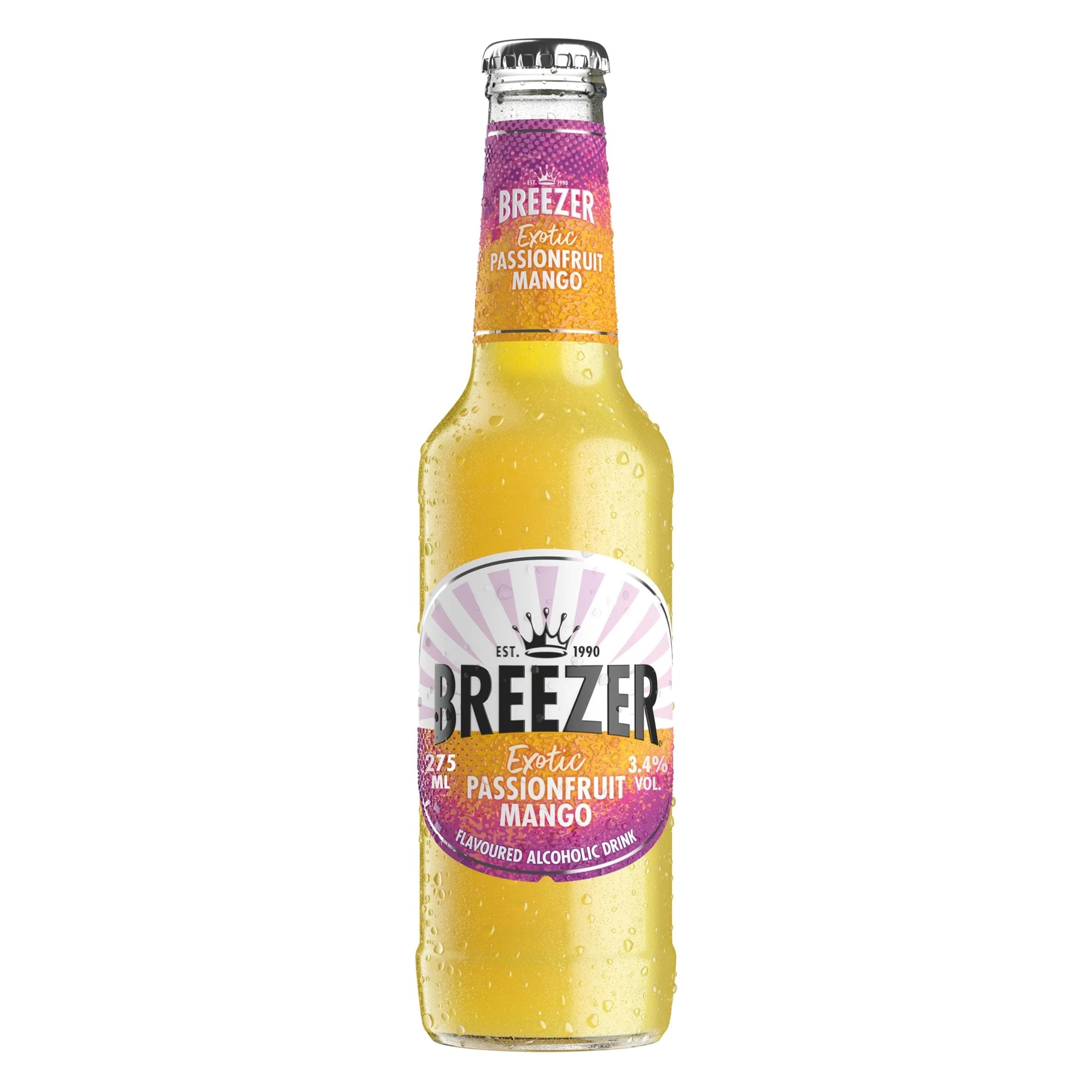Breezer Exotic Passionfruit & Mango 275ml