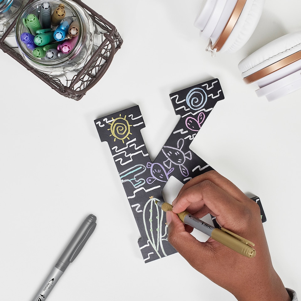 image 1 of Bic Metallic Markers 3 Pack Clipstrip