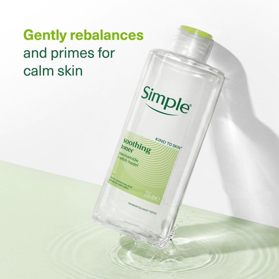 image 1 of Simple Kind To Skin Soothing Face Toner 200Ml