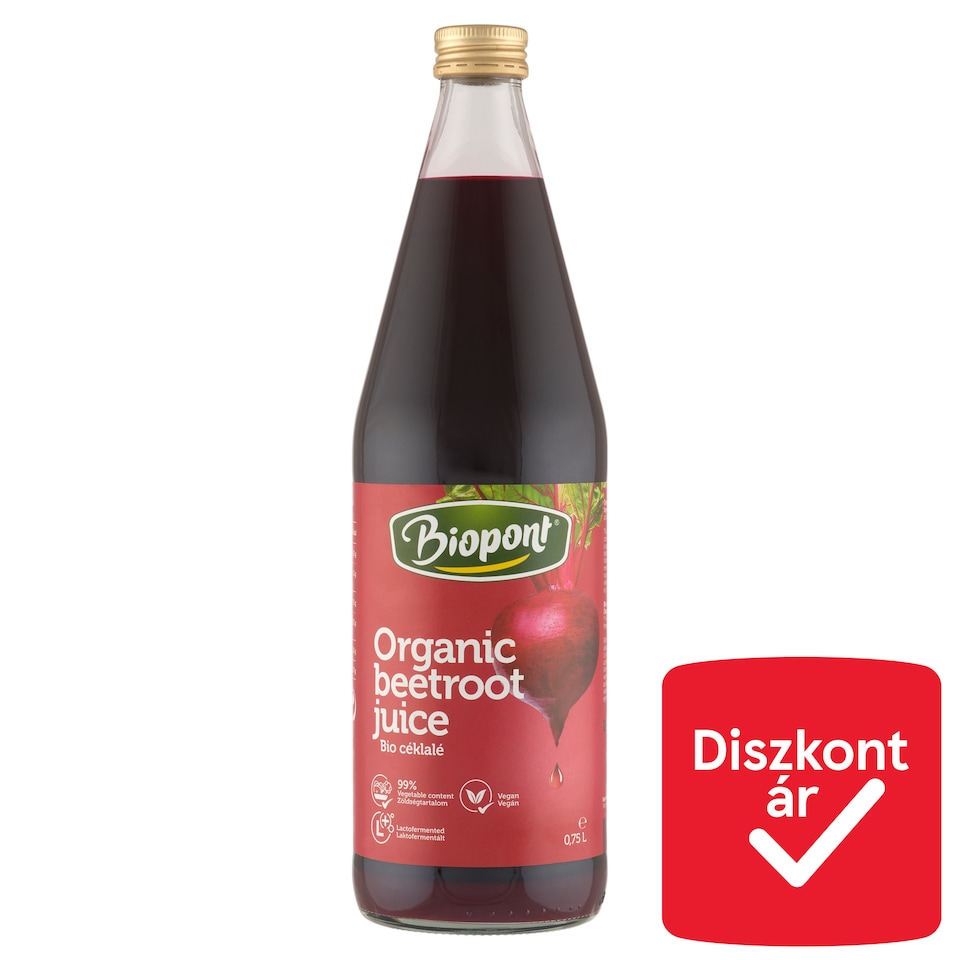 Biopont Organic Beetroot Juice 0,75 l