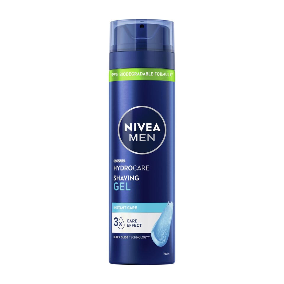 image 1 of NIVEA MEN Protect & Care Moisturising Shaving Gel 200ml