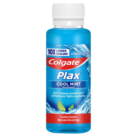 Colgate Plax Blue Mouthwash 100Ml Tesco Groceries